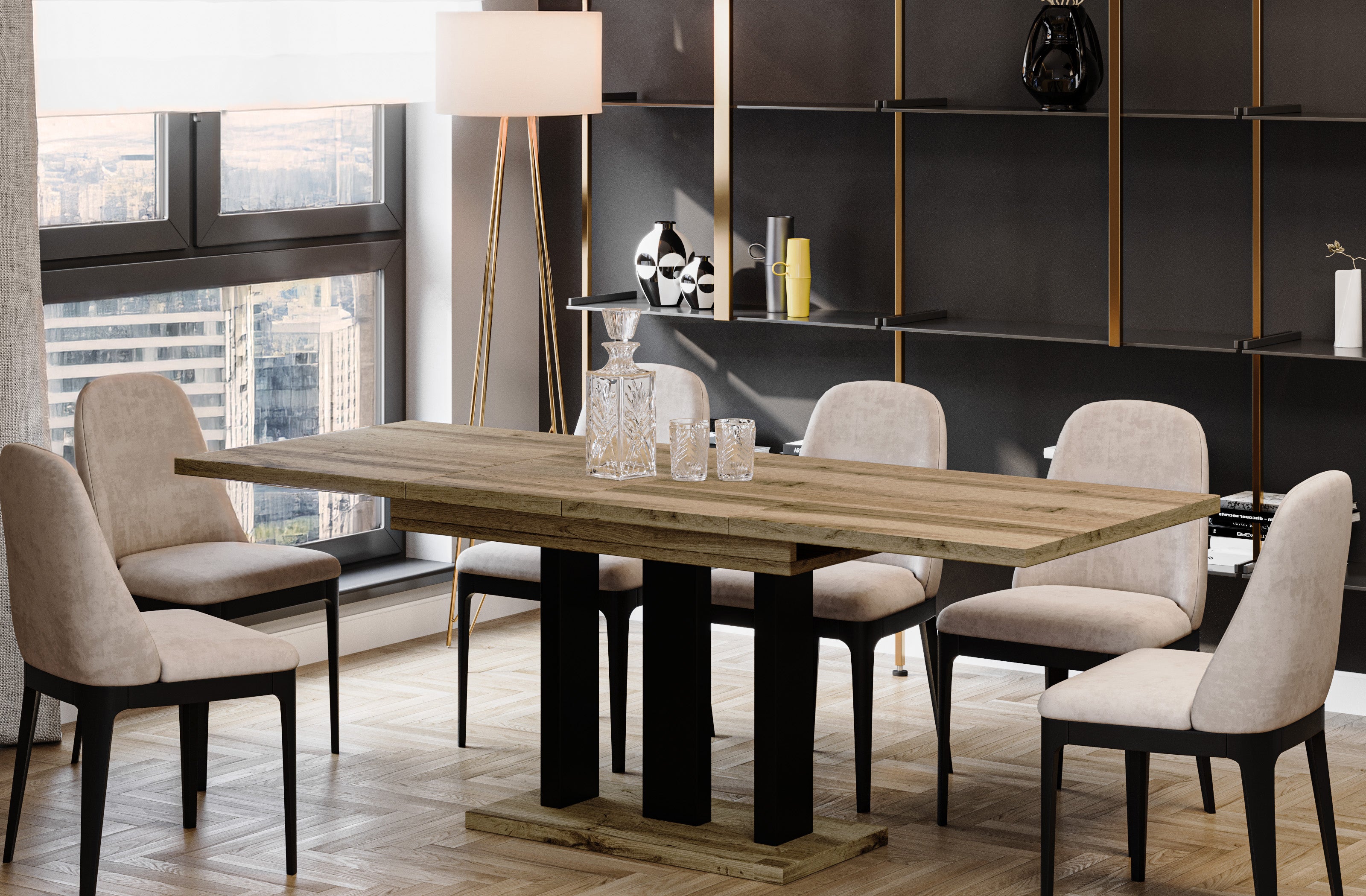Esstisch ausziehbar bis 8 Personen – flexibel & modern