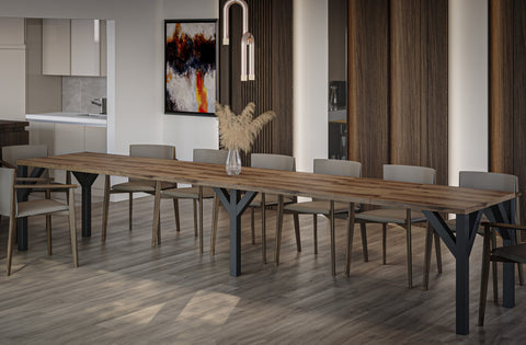 Esstisch ausziehbar bis 12 Personen coso-home