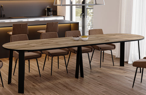 Esstisch ausziehbar rund / oval