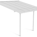 Hardmaister Atlanta 3,1x3m Weiß Alu Terrassenüberdachung Carport Polycarbonat