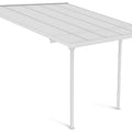 Hardmaister Atlanta 3,1x3m Weiß Alu Terrassenüberdachung Carport Polycarbonat