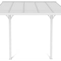 Hardmaister Atlanta 3,1x3m Weiß Alu Terrassenüberdachung Carport Polycarbonat