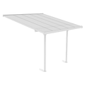 Hardmaister Atlanta 3,1x3m Weiß Alu Terrassenüberdachung Carport Polycarbonat