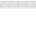 Hardmaister Atlanta 4,4x3m Weiß Alu Carport Terrassenüberdachung Polycarbonat