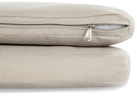 FURRORE ROMA DINNING 8+1 Garten-Essgruppe Beige – Aluminium & Polywood Set für 8 Personen