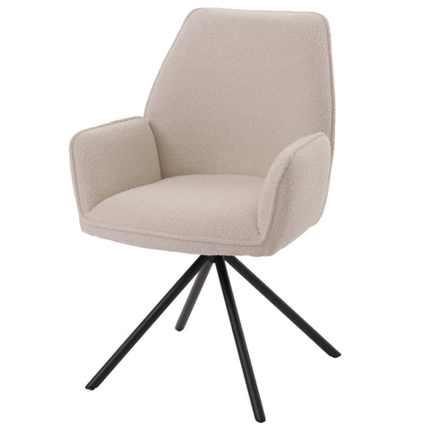 Esszimmerstuhl G67 boucle - beige von HWC bei coso-home