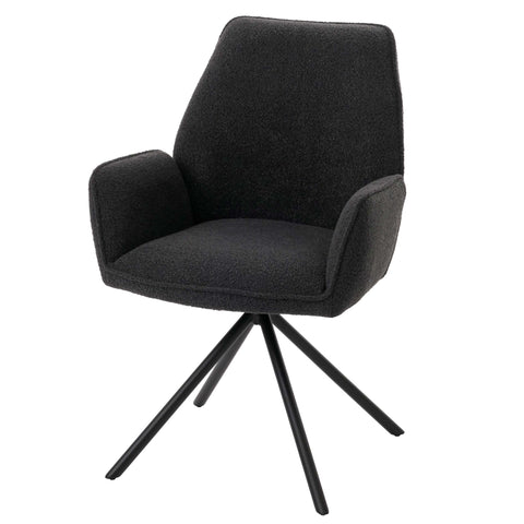 Esszimmerstuhl G67 boucle - grau von HWC bei coso-home