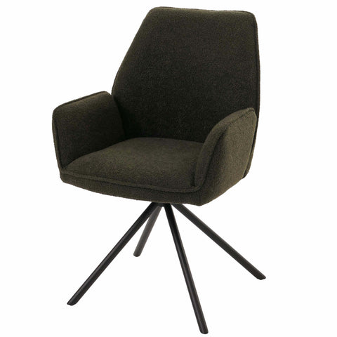 Esszimmerstuhl G67 boucle - grün von HWC bei coso-home