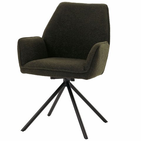 Esszimmerstuhl G67 boucle - grün von HWC bei coso-home