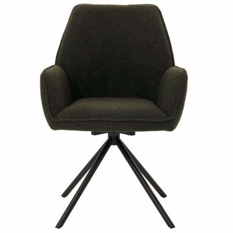 Esszimmerstuhl G67 boucle - grün von HWC bei coso-home