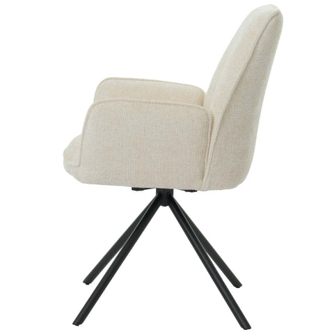 Esszimmerstuhl G67 chenille - beige von HWC bei coso-home