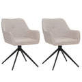 2er-Set Esszimmerstuhl O47 beige von HWC bei coso-home