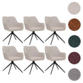 6er-Set Esszimmerstuhl O47 beige von HWC bei coso-home