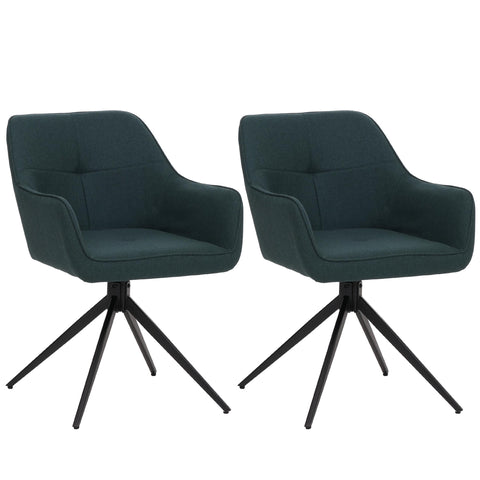 2er-Set Esszimmerstuhl O47 grün von HWC bei coso-home