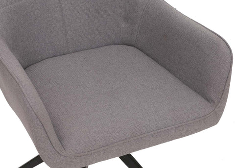 6er-Set Esszimmerstuhl O47 grau von HWC bei coso-home