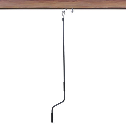 Alu Pergola 3x3m mit Lamellendach & 4 Seitenwänden - Weiß / Braun Holz-Optik