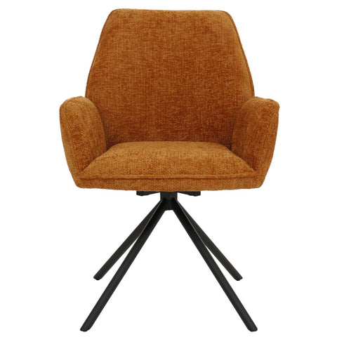 Esszimmerstuhl G67 chenille - gelb von HWC bei coso-home