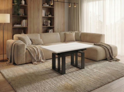 Couchtisch "Empoli" 110-170cm (Kaschmir Beige) von Endo-Möbel bei coso-home