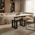 Couchtisch "Empoli" 110-170cm (Kaschmir Beige) von Endo-Möbel bei coso-home