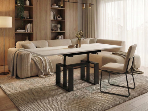 Couchtisch "Empoli" 110-170cm (Kaschmir Beige) von Endo-Möbel bei coso-home