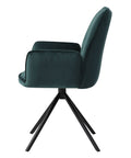 Esszimmerstuhl G67 samt - grün von HWC bei coso-home