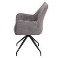 Esszimmerstuhl K15 stoff - grau von HWC bei coso-home