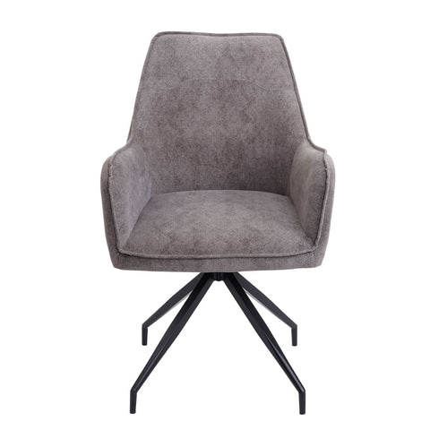 6er-Set Esszimmerstuhl K15 stoff - grau von HWC bei coso-home