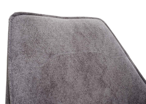 6er-Set Esszimmerstuhl K15 stoff - grau von HWC bei coso-home