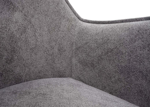 Esszimmerstuhl K15 stoff - grau von HWC bei coso-home