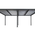 Aluminium Pergola 3x6m mit verstellbarem Lamellendach Terrassenüberdachung Anthrazit