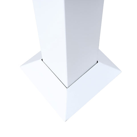 Alu-Pergola mit Lamellendach Terrassenüberdachung 3x3,7m Weiß