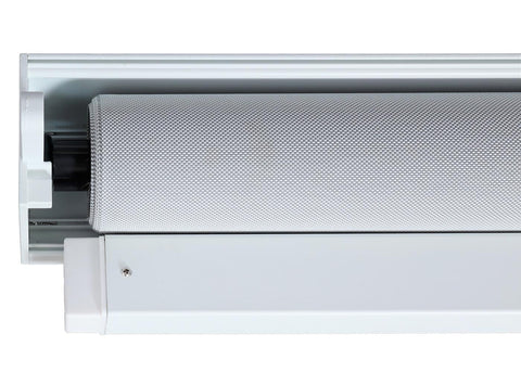 Aluminium Pergola 3x3,7m mit Lamellendach und 3 Seitenwänden - Weiß