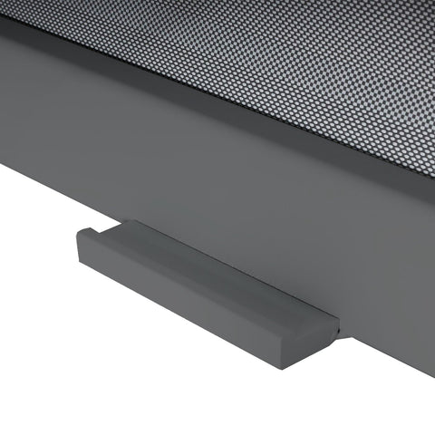 Alu-Pergola 3x6m mit 6 Seitenwänden Lamellendach Anthrazit