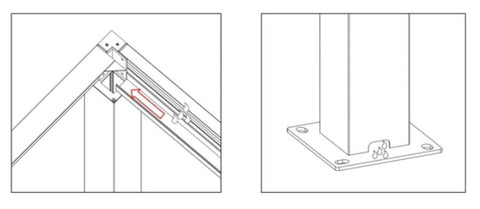 Aluminium Pergola 3x3m Anthrazit Lamellendach Pavillon Wasserdicht 100km/h Windfest