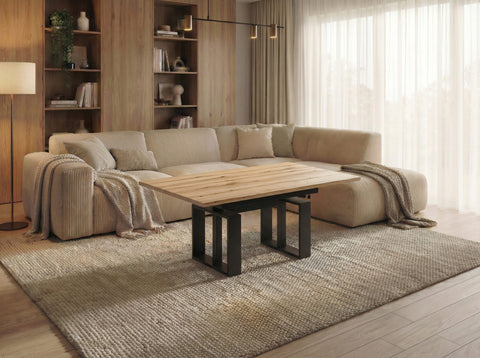 Couchtisch "Empoli" 110-170cm (Eiche Evoke) von Endo-Möbel bei coso-home