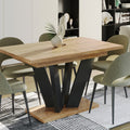 Ausziehbarer Esstisch "Alex" 130-210cm (Eiche Craft Gold) von Endo-Möbel bei coso-home