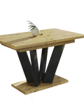 Ausziehbarer Esstisch "Alex" 130-210cm (Eiche Artisan) von Endo-Möbel bei coso-home