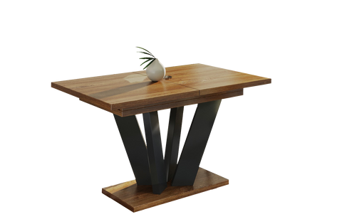 Ausziehbarer Esstisch "Alex" 130-210cm(Eiche Stirling) von Endo-Möbel bei coso-home