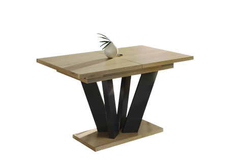 Ausziehbarer Esstisch "Alex" 130-210cm (Eiche Natur) von Endo-Möbel bei coso-home