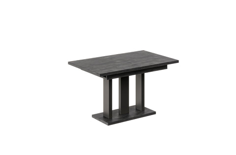 Ausziehbarer Esstisch "Appia" 130-210cm (Beton Dunkel) von Endo-Möbel bei coso-home