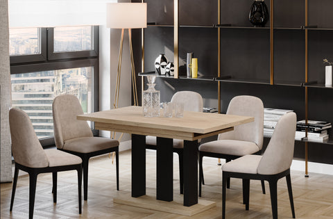 Ausziehbarer Esstisch "Appia" 130-210cm (Eiche Cremona) von Endo-Möbel bei coso-home