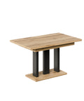 Ausziehbarer Esstisch "Appia" 130-210cm (Eiche Wotan) von Endo-Möbel bei coso-home