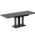 Ausziehbarer Esstisch "Appia" 130-210cm (Beton Dunkel) von Endo-Möbel bei coso-home