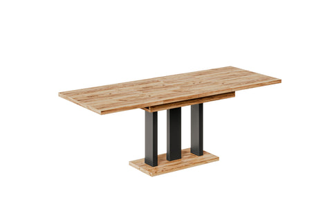 Ausziehbarer Esstisch "Appia" 130-210cm (Eiche Craft Gold) von Endo-Möbel bei coso-home