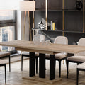 Ausziehbarer Esstisch "Appia" 130-210cm (Eiche Evoke) von Endo-Möbel bei coso-home