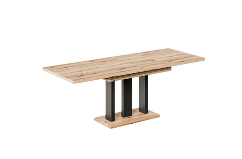 Ausziehbarer Esstisch "Appia" 130-210cm (Eiche Evoke) von Endo-Möbel bei coso-home