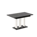 Ausziehbarer Esstisch "Appia Kaschmir" 130-210cm (Beton Dunkel) von Endo-Möbel bei coso-home