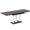 Ausziehbarer Esstisch "Appia Kaschmir" 130-210cm (Beton Dunkel) von Endo-Möbel bei coso-home