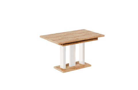 Ausziehbarer Esstisch "Appia Kaschmir" 130-210cm (Eiche Craft Gold) von Endo-Möbel bei coso-home