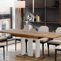Ausziehbarer Esstisch "Appia Kaschmir" 130-210cm (Eiche Craft Gold) von Endo-Möbel bei coso-home